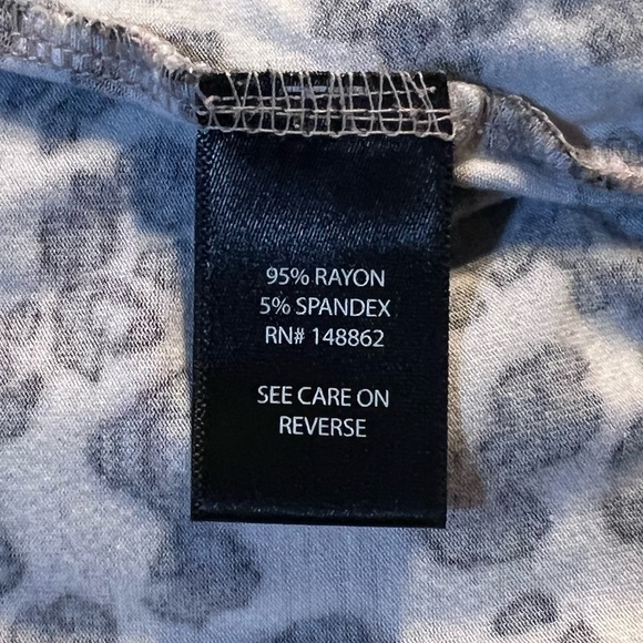 Torrid Super Soft Knits Animal Cheetah Leopard Print Trapeze Tank Top Sz 2X - Picture 8 of 8
